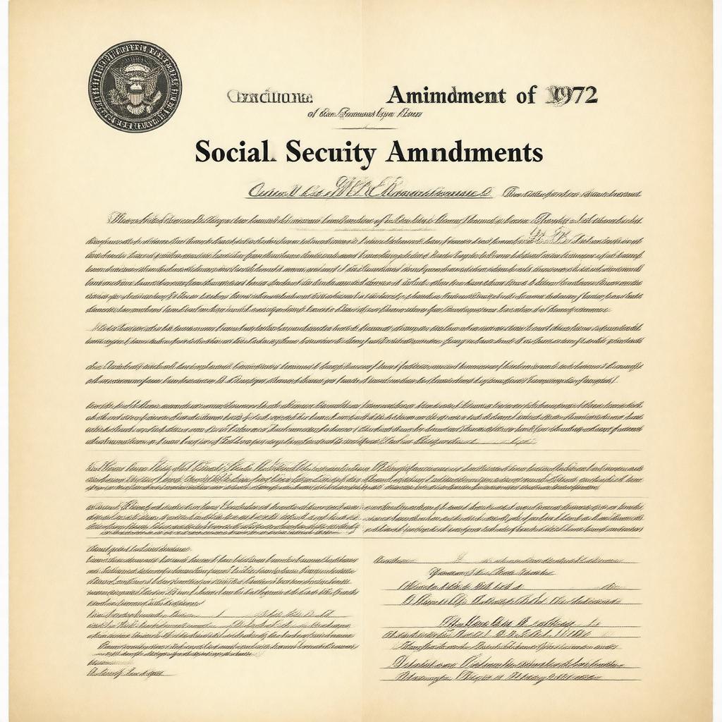 Social Security Amendments of 1972